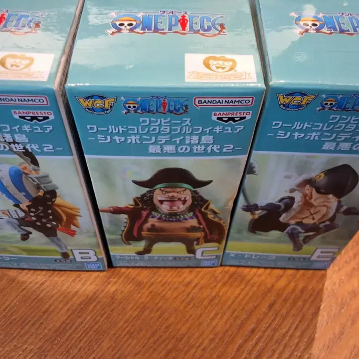 [BUNJANG] One Piece World Collectable The Worst Generation Part 2 Killer, Teach, Drake 3-Piece Sealed Bundle / 원피스 월드 콜렉터블 최악의 세대 2탄  킬러,티치,드레이크 3종 미개봉 정품 일괄 판매합니다