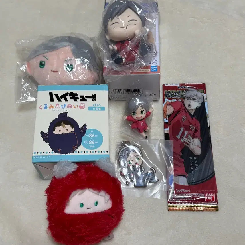 [BUNJANG] Haikyuu!! Lev Haiba Goods Bundle Set / 하이큐 리에프 굿즈 일괄