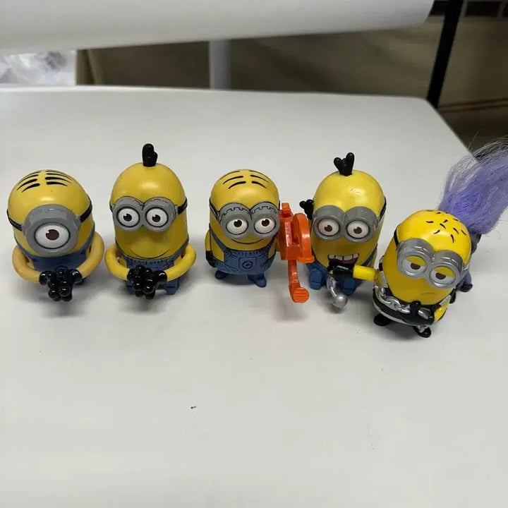 [BUNJANG] Happy Meal Minions Mini Figure Set / 해피밀 미니언즈 미니 피규어 셋트