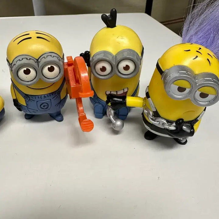 [BUNJANG] Happy Meal Minions Mini Figure Set / 해피밀 미니언즈 미니 피규어 셋트