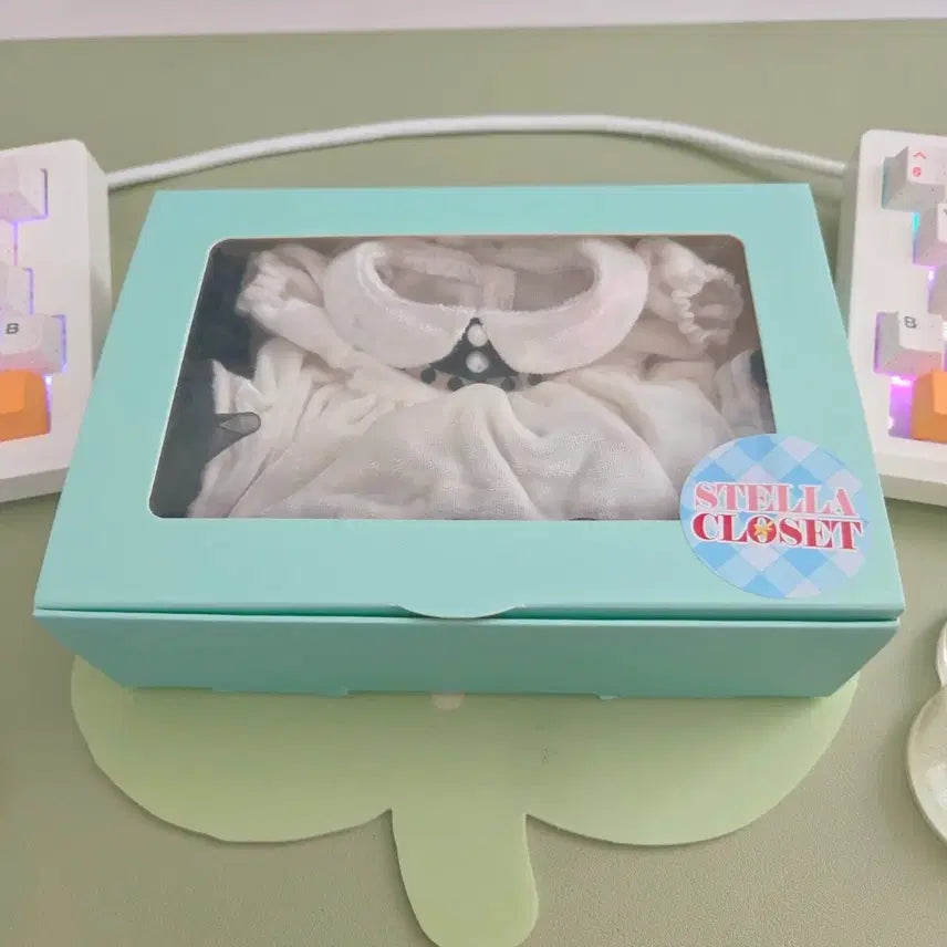 [BUNJANG] Stellacloset Midnight White 20cm Doll Clothes / 스텔라클로젯 미드나잇 화이트 20깅 솜인형