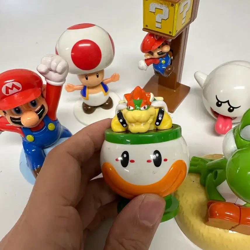 [BUNJANG] Vintage Happy Meal Mario Mini Figure Set / 빈티지 해피밀 마리오 미니피규어 셋트