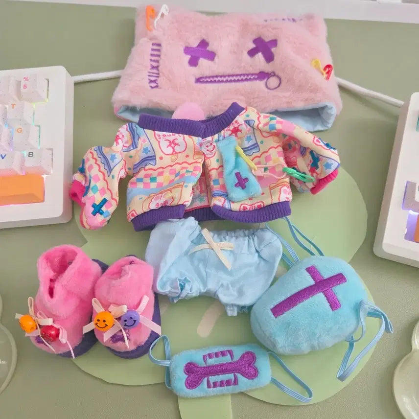 [BUNJANG] Kerberos 20cm Doll Outfit / 20깅 케로베로스 솜인형 의상