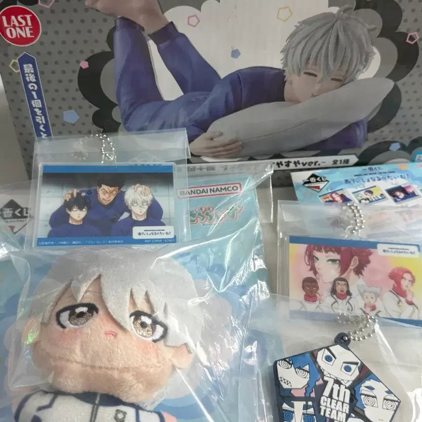 [BUNJANG] Blue Lock Nagi Seishiro Doll and Figure Bundle Set (Sealed) / 블루록 라원 나기 인형 하위상 일괄 판매