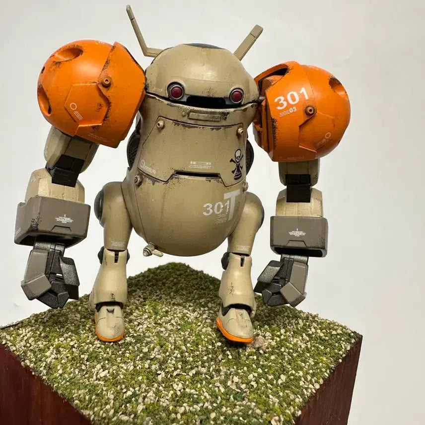 [BUNJANG] Mechatro WeGo Custom Painted Model Kit Figure Diorama / 메카트로 위고 프라모델 피규어 개조 도색 작품작