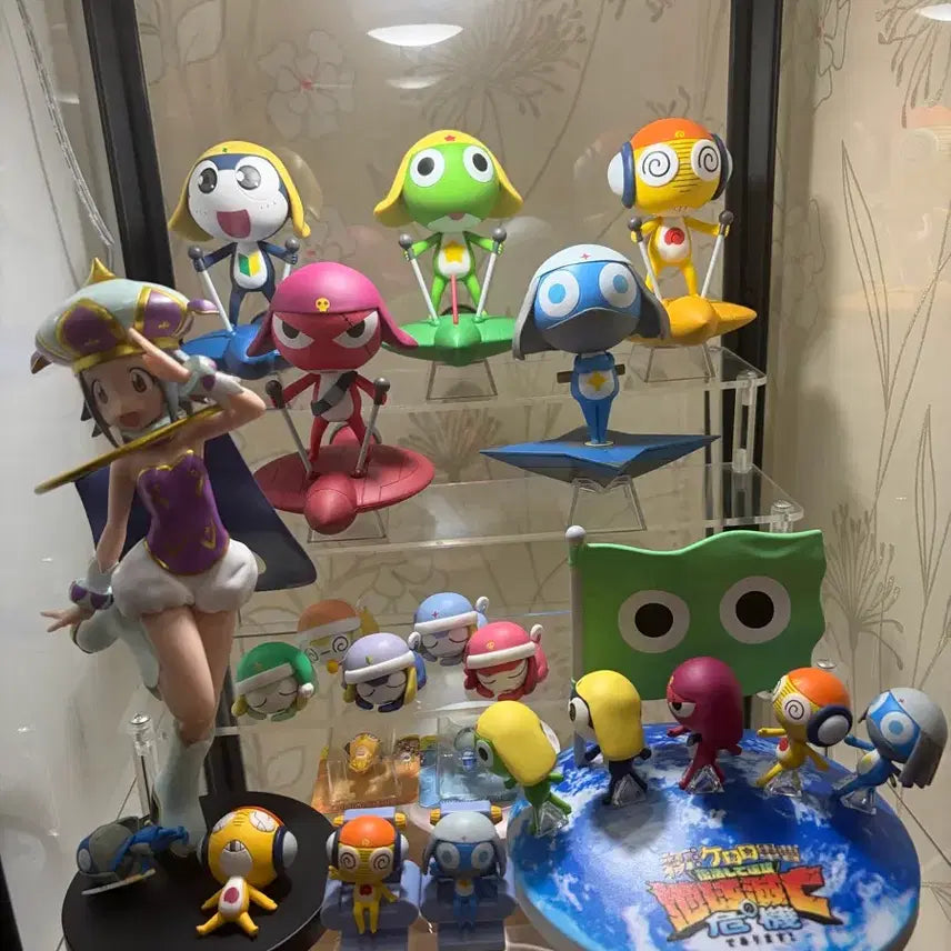 [BUNJANG] Keroro Platoon Frog Sergeant Figure Set Bundle / (일괄)개구리중사 케로로 피규어 세트