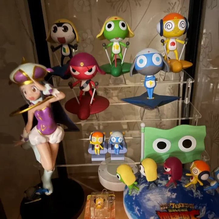 [BUNJANG] Keroro Platoon Frog Sergeant Figure Set Bundle / (일괄)개구리중사 케로로 피규어 세트