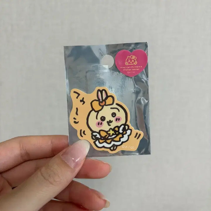 [BUNJANG] Chiikawa Magical Usagi Smartphone Sticker (2 Types) Bundle (Sealed) / 치이카와 매지컬 우사기 스마트폰 스티커 미개봉 2종 일괄