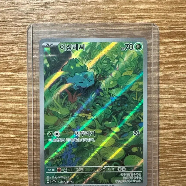 [BUNJANG] Bulbasaur AR / 포켓몬카드 이상해씨 ar