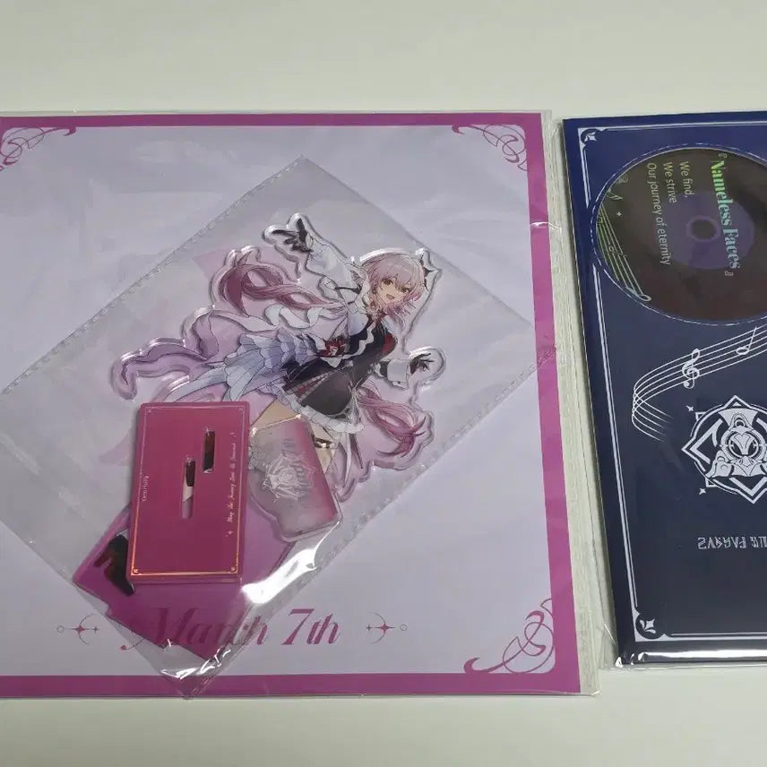 [BUNJANG] HoyoVerse 2025 Evernight Stand &amp; Hologram Ticket Set / 호요랜드2025 에버나이트 스탠드, 홀로그램 티켓 세트