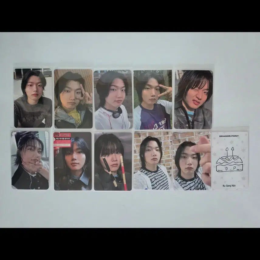 [BUNJANG] Dragon Pony Go Kanghoon Photocard Bundle Set / 드래곤포니 고강훈 포카