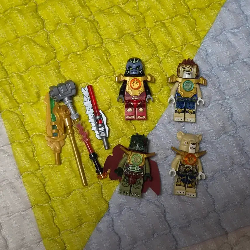 [BUNJANG] Lego Chima Figures 4 Types / 레고 키마 피규어 4종