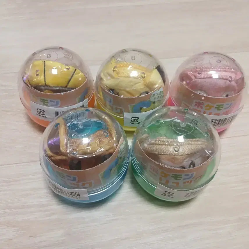 [BUNJANG] Pokemon Gacha Mini Backpack Set (5 Types) / 포켓몬 가챠 미니백팩 세트 전종(5종-피카츄, 이브이등등)