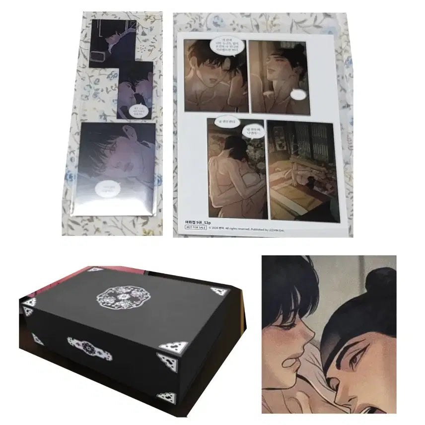 [BUNJANG] Rebom Yakwhacheop Masterpiece Photo Set (Bundle Set) / (일괄) 레봄 야화첩 명장면 인화사진+책갈피+록+스파클즈 인화사진