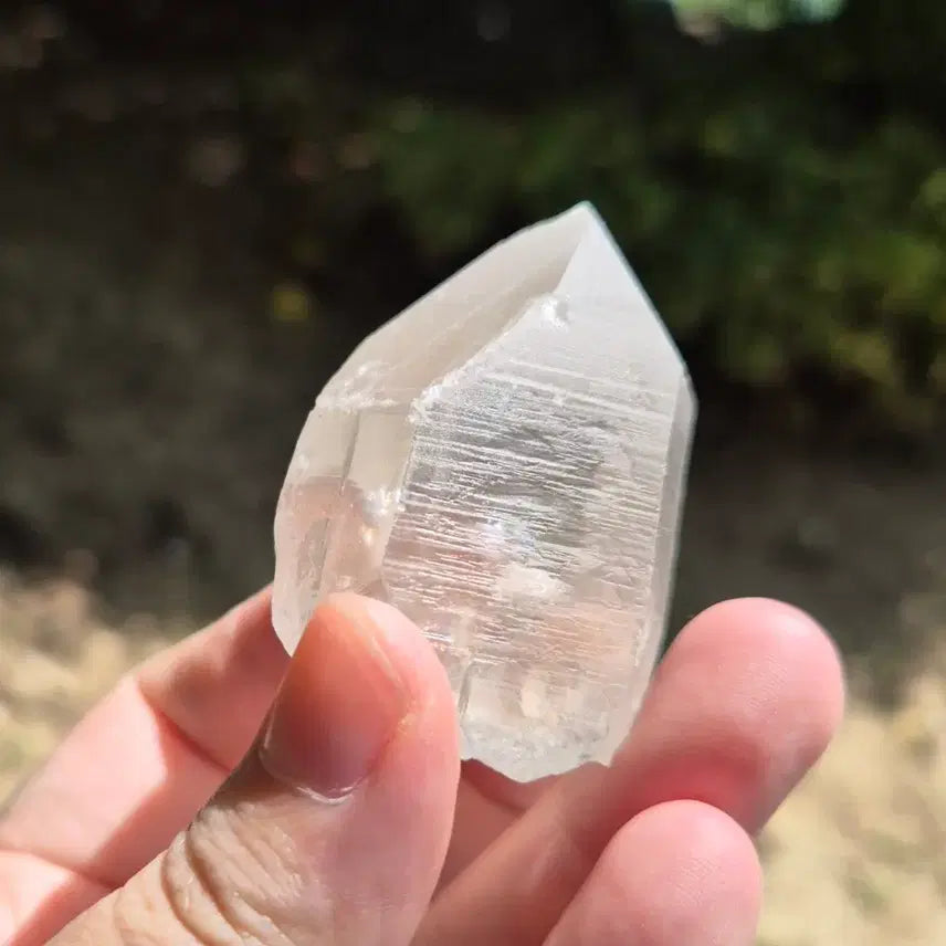 [BUNJANG] Rare Milky Rainbow Lemurian Quartz Crystal / <오늘만특가>레어! 우윳빛 무지개 코어 레무리안 수정 레무리안 쿼츠