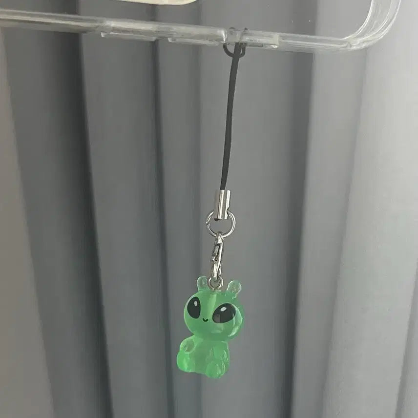 [BUNJANG] Park Ji Hoon Alien Keyring / 박지훈 외계인 키링 핸드폰고리