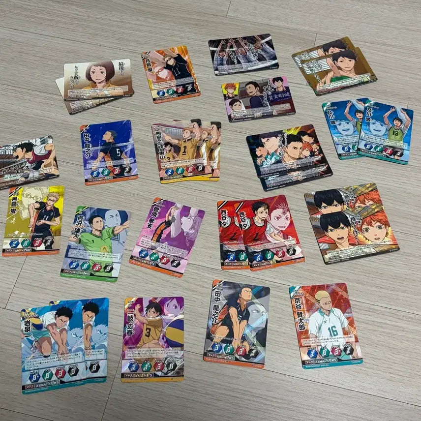 [BUNJANG] Haikyuu!! Voca Rare Card Bundle Set / 하이큐 바보카 레어