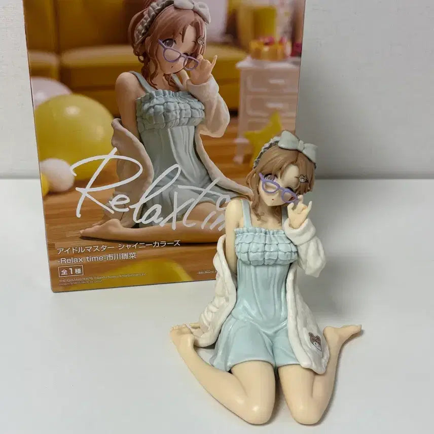 [BUNJANG] Idolmaster Ichikawa Hinana Relax Time Figure / 아이돌마스터 릴렉스타임 이치카와 히나나 피규어 미소녀피규어