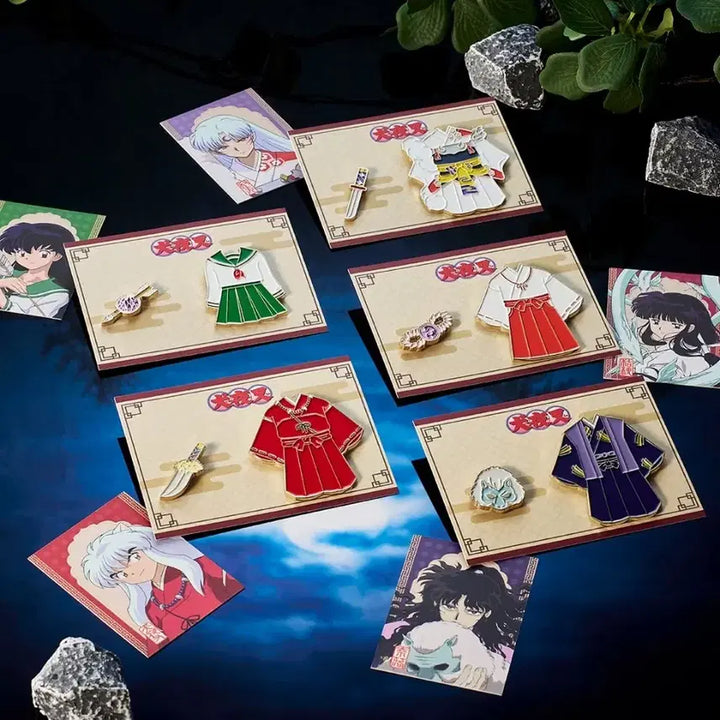 [BUNJANG] CGV Inuyasha Costume Badge - Kikyō / CGV 이누야샤 코스튬 뱃지 - 금강 키쿄우