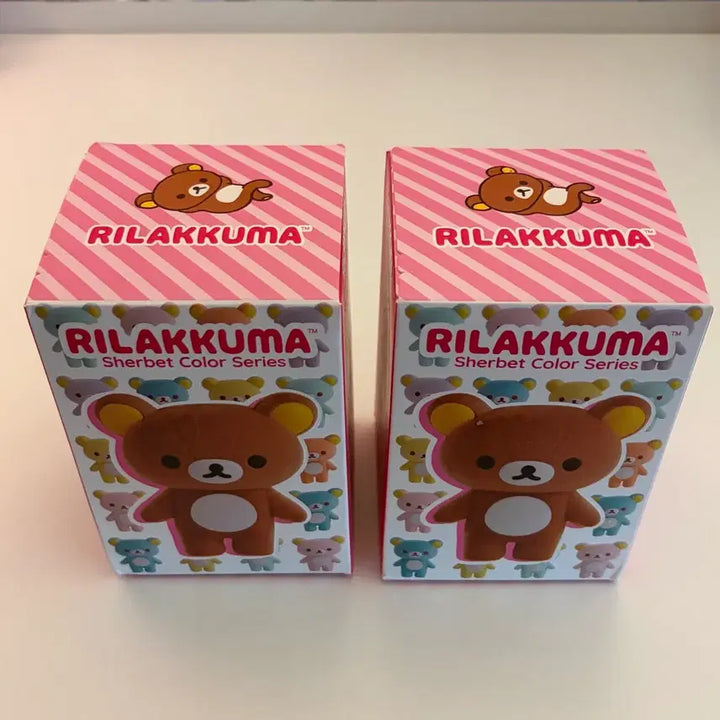 [BUNJANG] Rilakkuma Sherbet Figure Pink (Sealed) / 리락쿠마 샤베트 피규어 핑크 미개봉 셔벗 랜덤 피규어