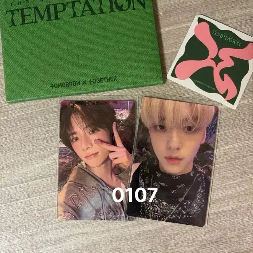 [BUNJANG] TXT Temptation Weverse Version Bundle Set Full Set / 투바투 이름의장템테이션 위버스버전 일괄 풀구성 판매