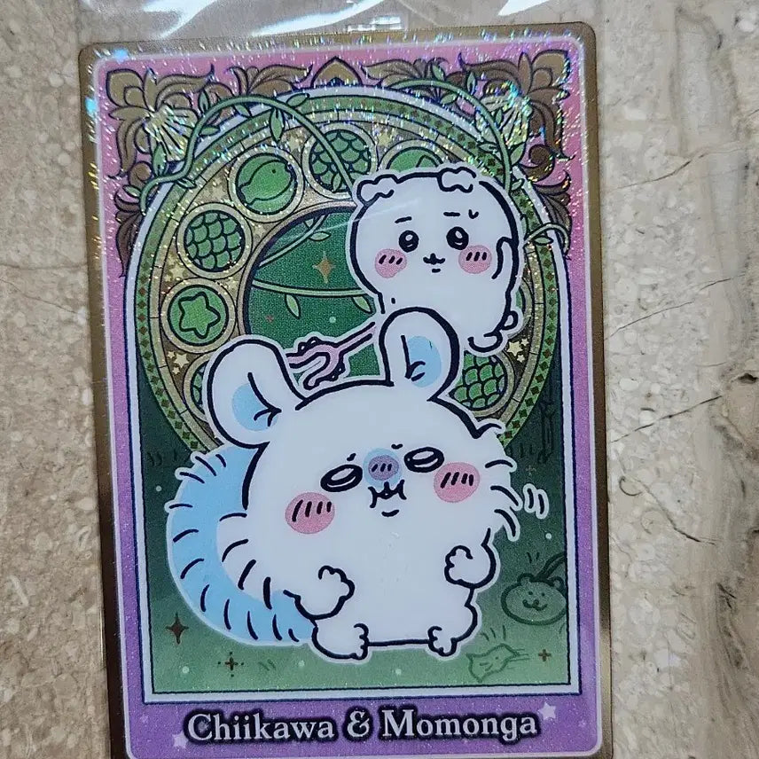 [BUNJANG] Chiikawa Mermaid Island Momonga Card / 치이카와 인어섬 카드 모몽가