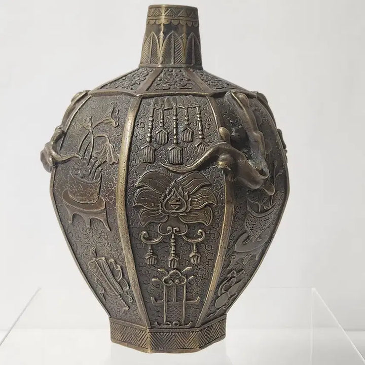 [BUNJANG] Octagonal Fairy Tale Vase / 팔각 동화병 높이19cm폭12.8cm 중국도자기