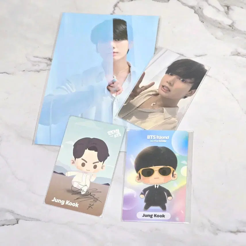 [BUNJANG] Jungkook In The Soop Proof Photocard Bundle Set / 정국 인더섬 프루프 포카 일괄 양도