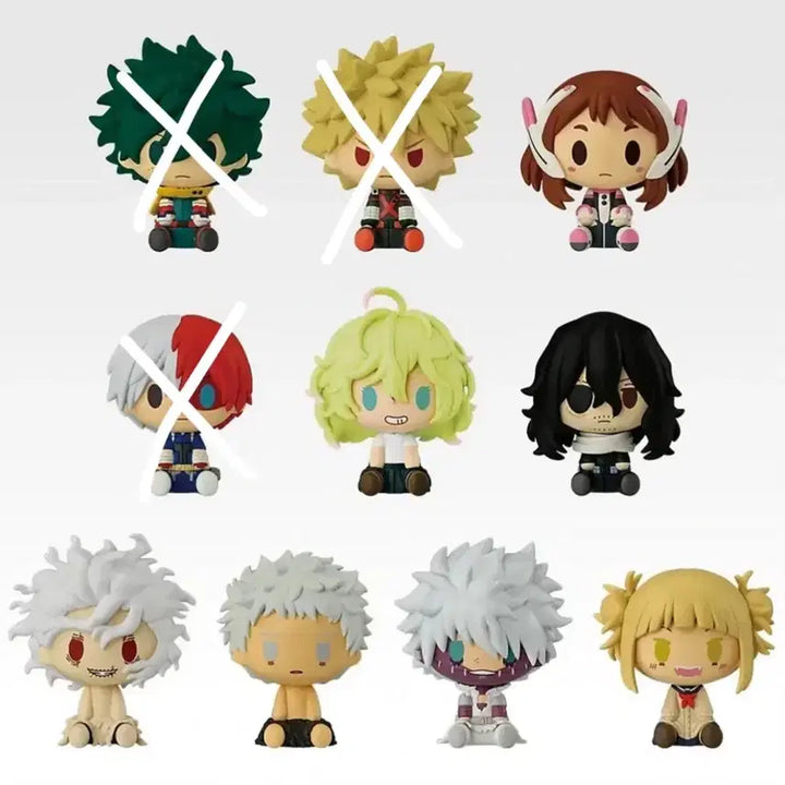 [BUNJANG] My Hero Academia Choco-Noko Figure Bundle Set (Ichiban Kuji) / 나히아 히로아카 제일복권 H상 초코노코 일괄