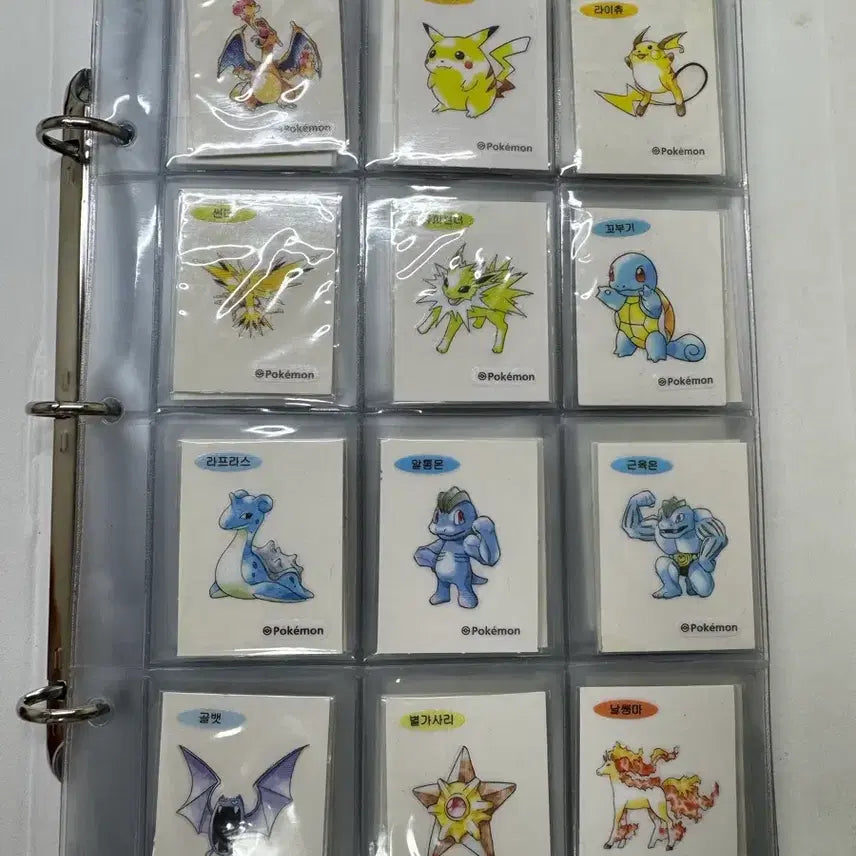 [BUNJANG] Pokemon Sticker Bundle Set / 포켓몬스터 띠부씰 일괄 판매