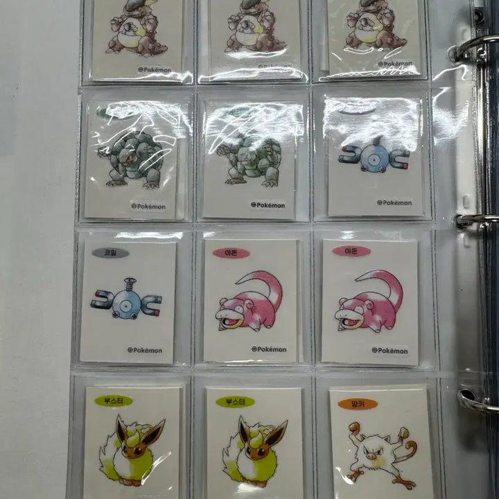 [BUNJANG] Pokemon Sticker Bundle Set / 포켓몬스터 띠부씰 일괄 판매