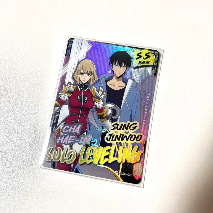 [BUNJANG] Solo Leveling HR Gold Parallel, SR Parallel, UR Card Set / 나혼자만레벨업(나혼렙) HR 골드 패러렐,SR 패러렐,UR