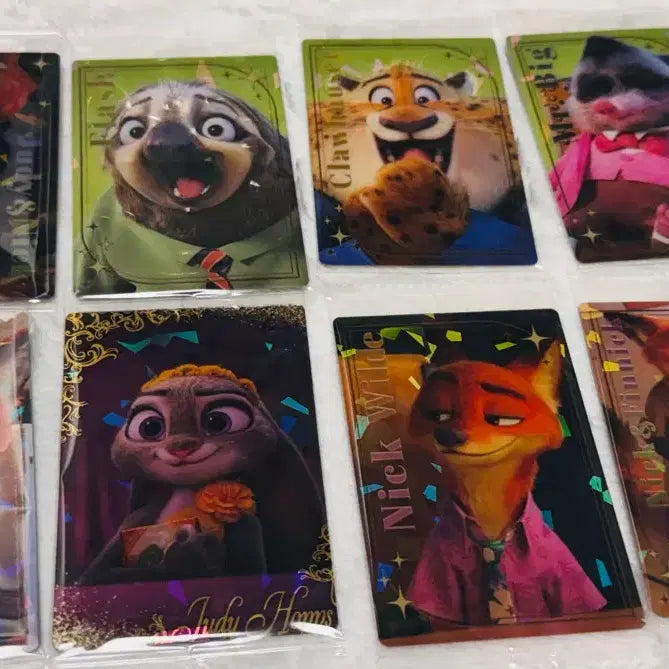 [BUNJANG] Zootopia 2 Soft Cookie Card Bundle Set / 주토피아 2 소프트쿠키 카드 일괄