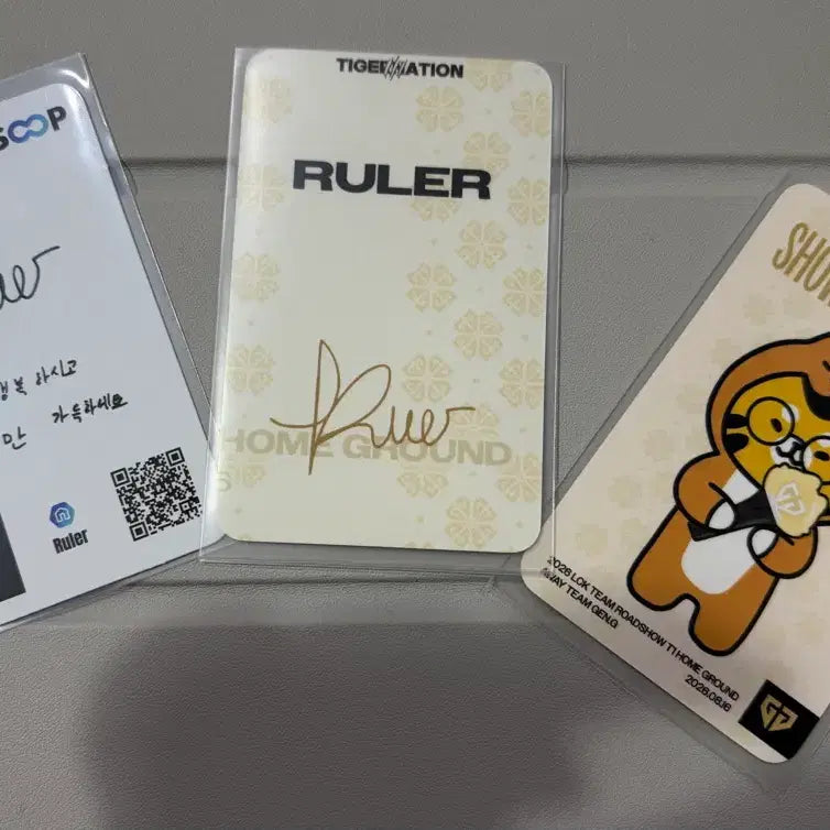 [BUNJANG] Gen.G Ruler Photocard Set / 젠지 룰러 포토카드