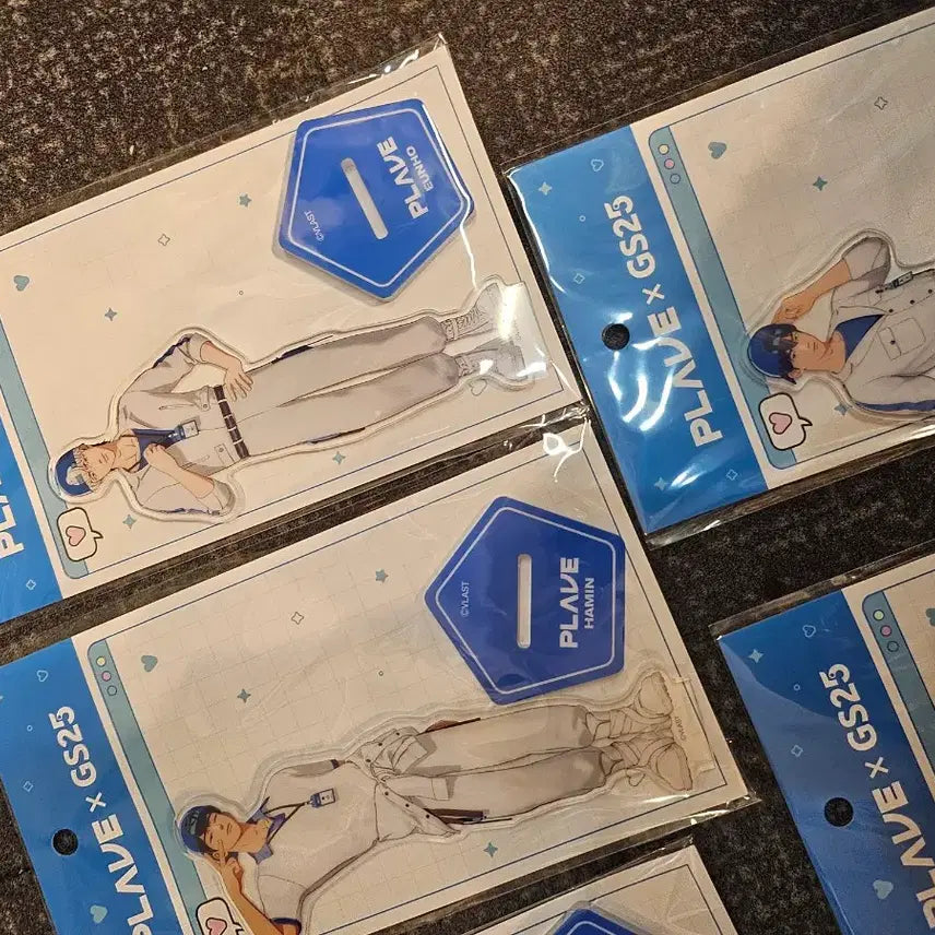 [BUNJANG] PLAVE GS25 Acrylic Stand Bundle Set / 플레이브 GS25 아크릴 스탠드 5종 일괄 가격입니다