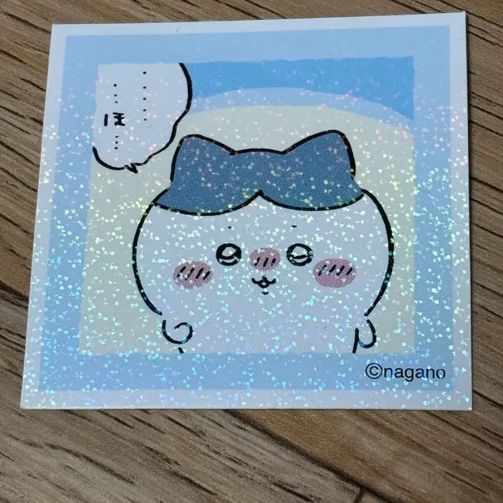 [BUNJANG] Chiikawa Hachiwari Stiker / 치이카와 띠부씰 하치와레