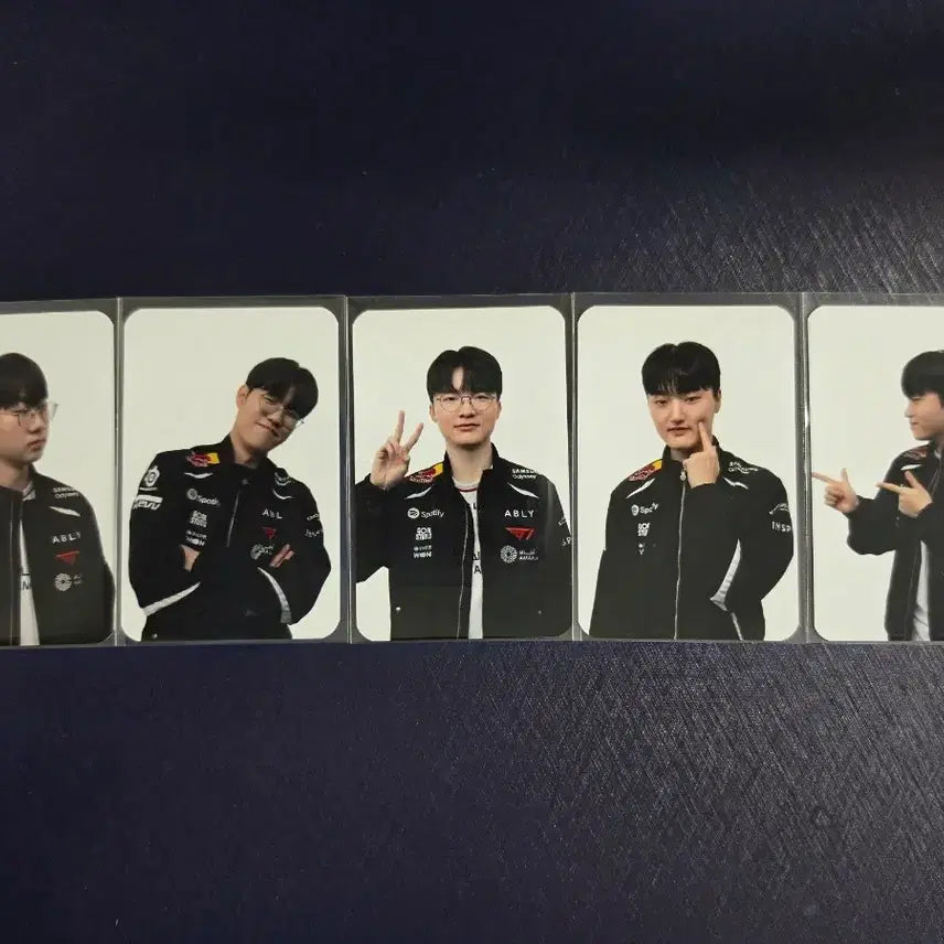 [BUNJANG] T1 Faker Basecamp Photocard Bundle Set / T1 티원 베캠 베이스캠프 포카 도란 오너 페이커 페이즈 케리아 세트 일괄