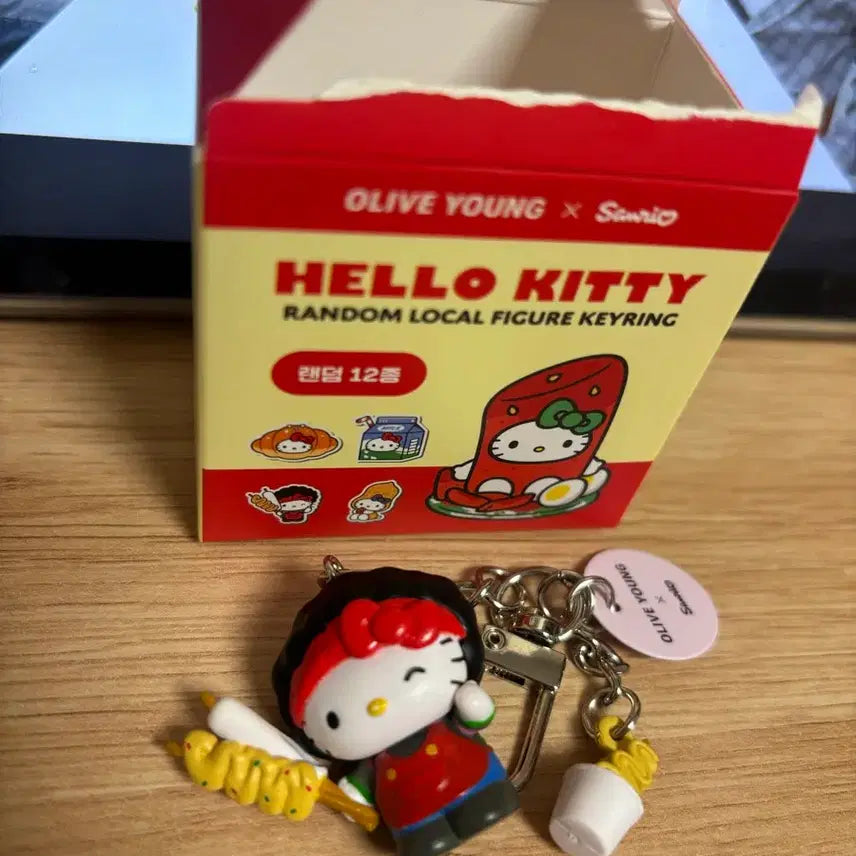 [BUNJANG] Hello Kitty Fish Cake Charm / 올리브영 헬로키티 어묵키티 부산