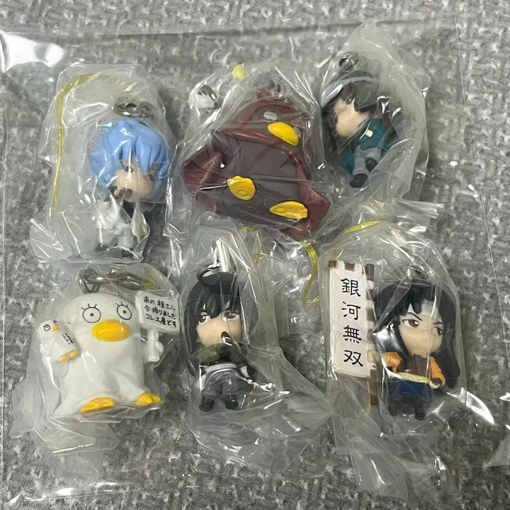 [BUNJANG] Gintama Classic Keychain Bundle Set / 은혼 고전 키링 일괄