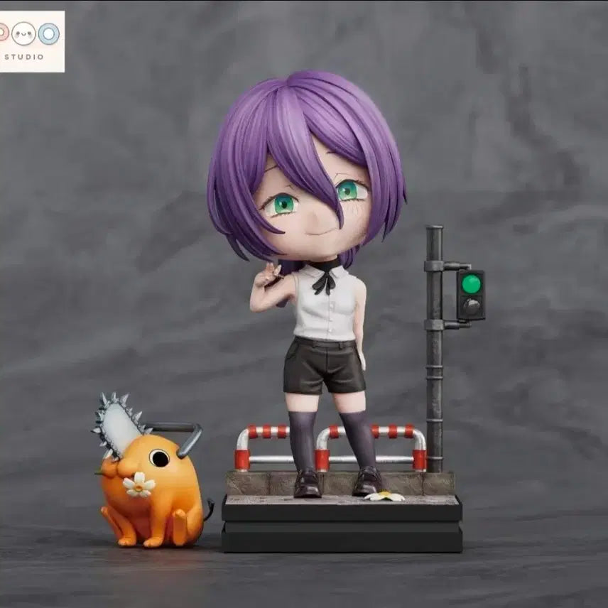 [BUNJANG] POPO STUDIO Chainsaw Man Regime Resin Figure / POPO STUDIO 체인소맨 레제 레진 피규어