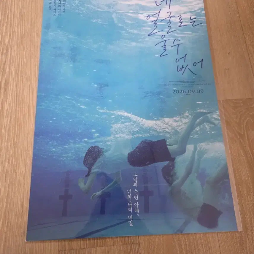 [BUNJANG] If You Cannot Cry With Your Face CGV Poster / 네얼굴로는울수없어 cgv 포스터 판매