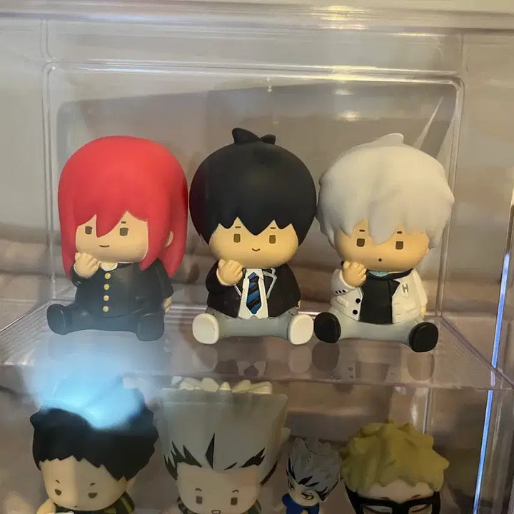 [BUNJANG] Blue Lock Chibi Chibi Sofubi Figure Set (Nagi, Isagi, Chigiri) / 블루록 챠비챠비 소프비 피규어 2 나기 이사기 치기리 일괄