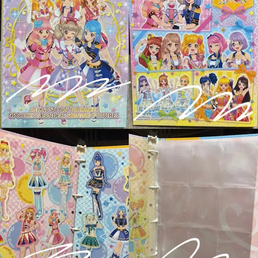 [BUNJANG] Aikatsu! On Parade 9-Pocket Binder / 오늘까지 개별) 아이카츠 온퍼레이드 온퍼레 9포켓 바인더 판매 아이엠스타 스타즈 카드 이치고 아카리 유리카 마도카 린 유메 히메 츠카사 로라 아오이 란 스미레 히나키 아이네 미오