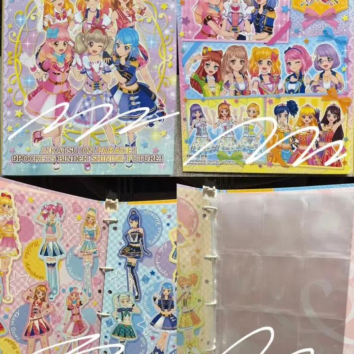 [BUNJANG] Aikatsu! On Parade 9-Pocket Binder / 오늘까지 개별) 아이카츠 온퍼레이드 온퍼레 9포켓 바인더 판매 아이엠스타 스타즈 카드 이치고 아카리 유리카 마도카 린 유메 히메 츠카사 로라 아오이 란 스미레 히나키 아이네 미오