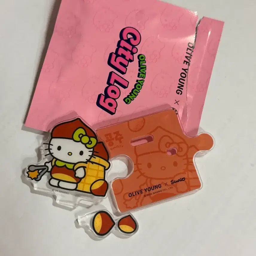 [BUNJANG] Olive Young Citylog Hello Kitty Acrylic Stand Princess Bam / 올리브영 아크릴 스탠드 공주 밤