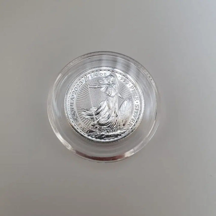 [BUNJANG] 2023 Britannia 1/4 Ounce Silver Coin / 2023 브리타니아 1/4 은화 순은 7.77g