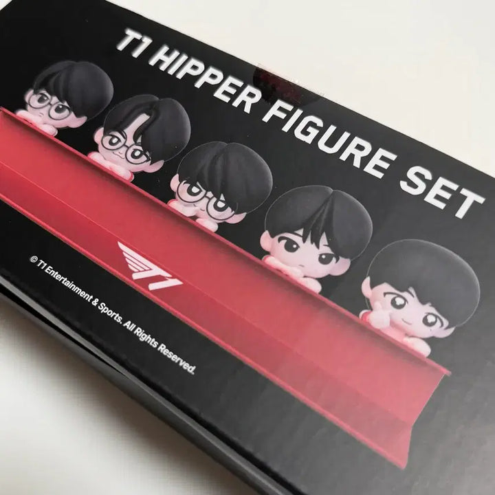 [BUNJANG] T1 Faker Figurines 5-Member Set (Pre-Renewal Version) / T1 티원 에이블리 히퍼 피규어 5인 세트 (X리뉴얼X)