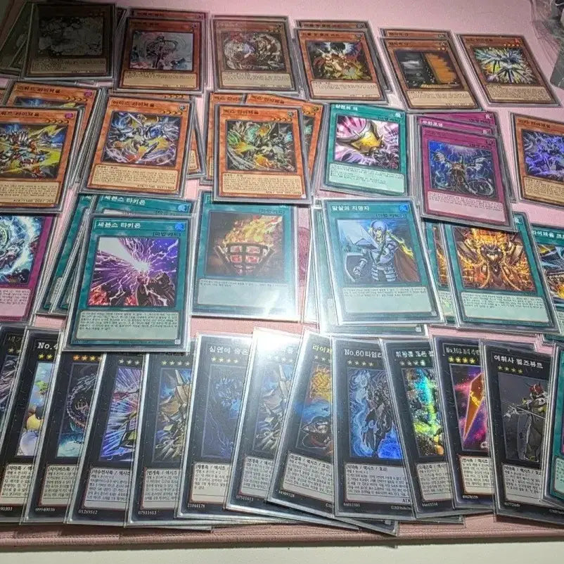 [BUNJANG] Yu-Gi-Oh! Riseheart/Bipedal Daemon Deck with Protective Sleeves, Generic Cards, and Rikka Source Cards / (가격내림)유희왕 라이제올/뱀눈데먼덱 (+프텍,범용카,리오컬소스)