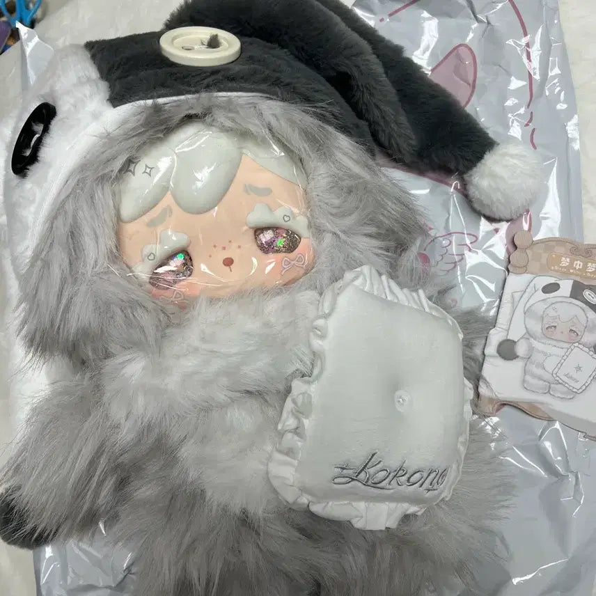 [BUNJANG] Coconoo Babyssry Doll Grey (Sealed) / 코코노 베이비쓰리 인형 600 680 700 800 회색 그레이 반반 박스 카드 0
