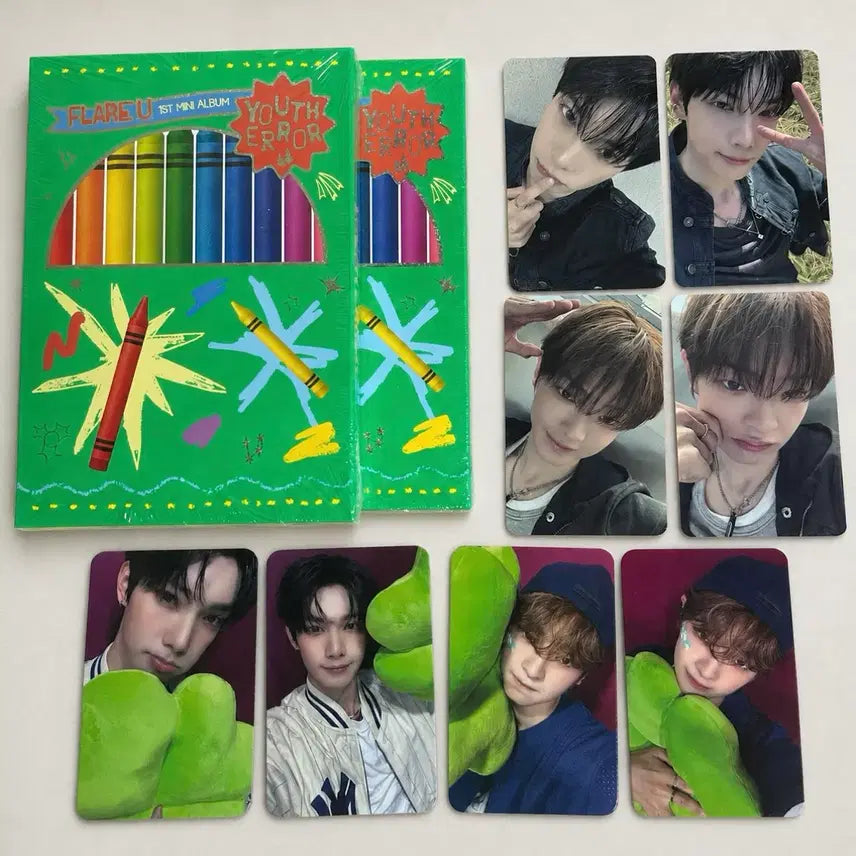 [BUNJANG] Flareu Choi Ripwoo Kang Woojin POB Bundle Set / flareu 플레어유 최립우 강우진 미공포 양도 판매